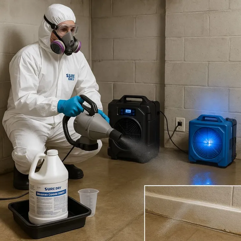 Sanitization and Odor Removal process in Nassau County, NY