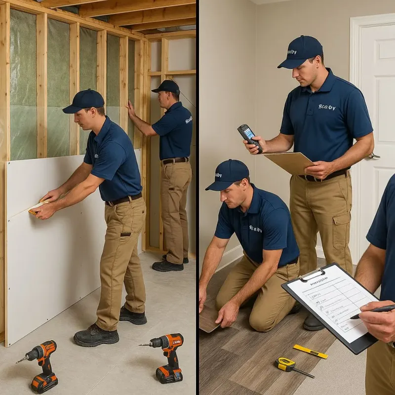 Repairs and Reconstruction process in Nassau County, NY